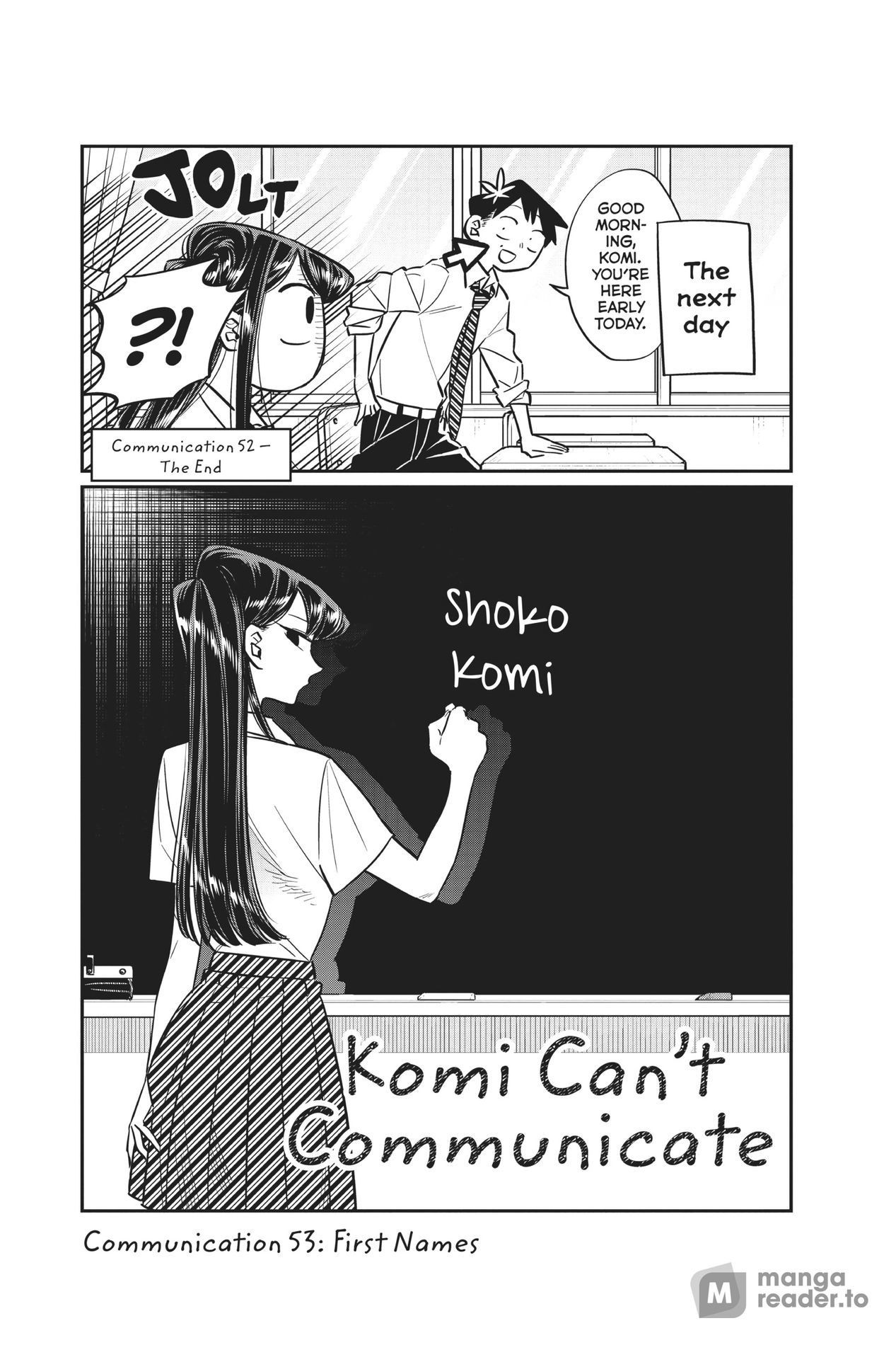 Komi Can’t Communicate, Chapter 53 image 01